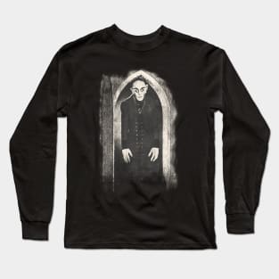 Nosferatu Silhouette Long Sleeve T-Shirt